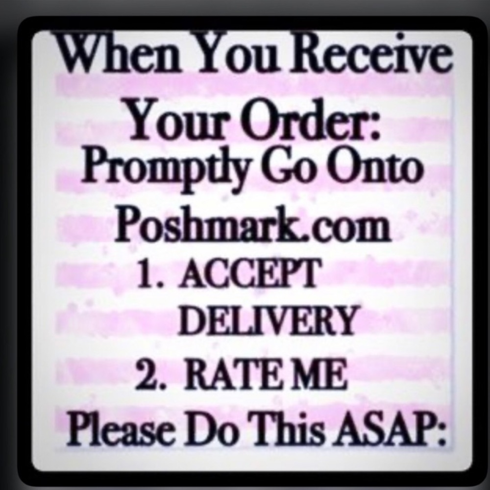 ACCEPT YOUR DELIVERY 🚚 📦